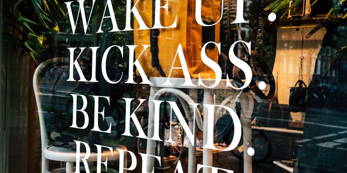 Wake Up. Grow Up. Show Up.